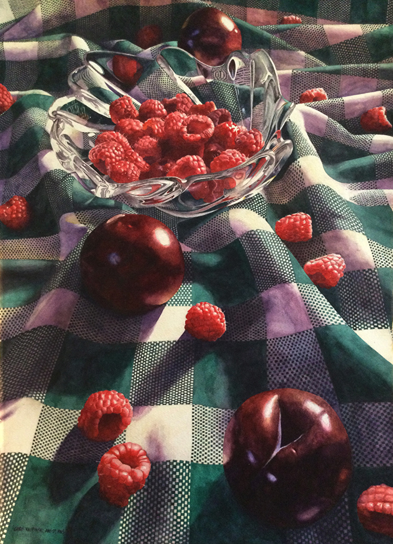 Raspberries Squared by Chris Krupinski